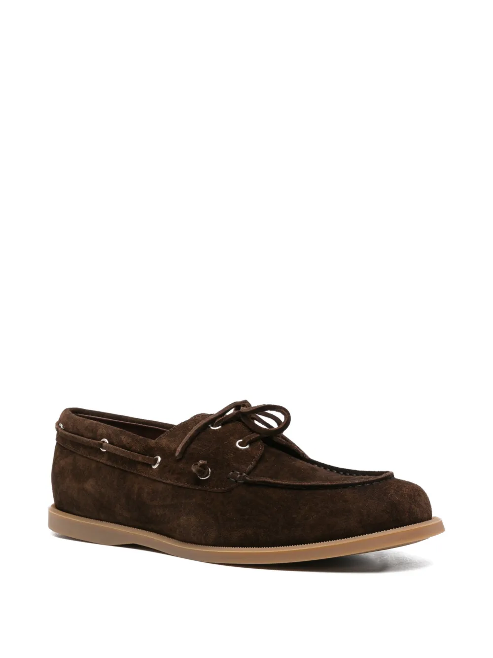 ETRO lace-up suede boat shoes Bruin