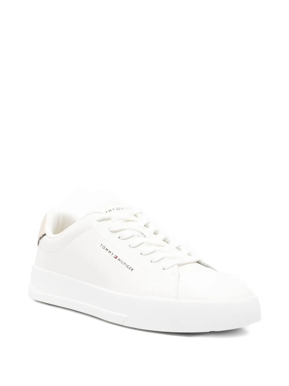 Tommy Hilfiger Leren sneakers Wit