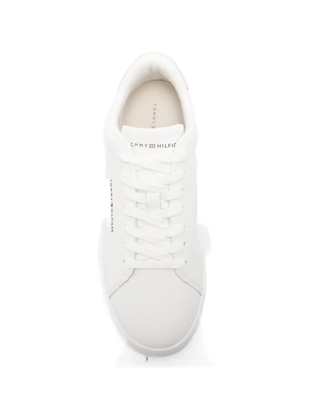 Tommy Hilfiger Leren sneakers Wit