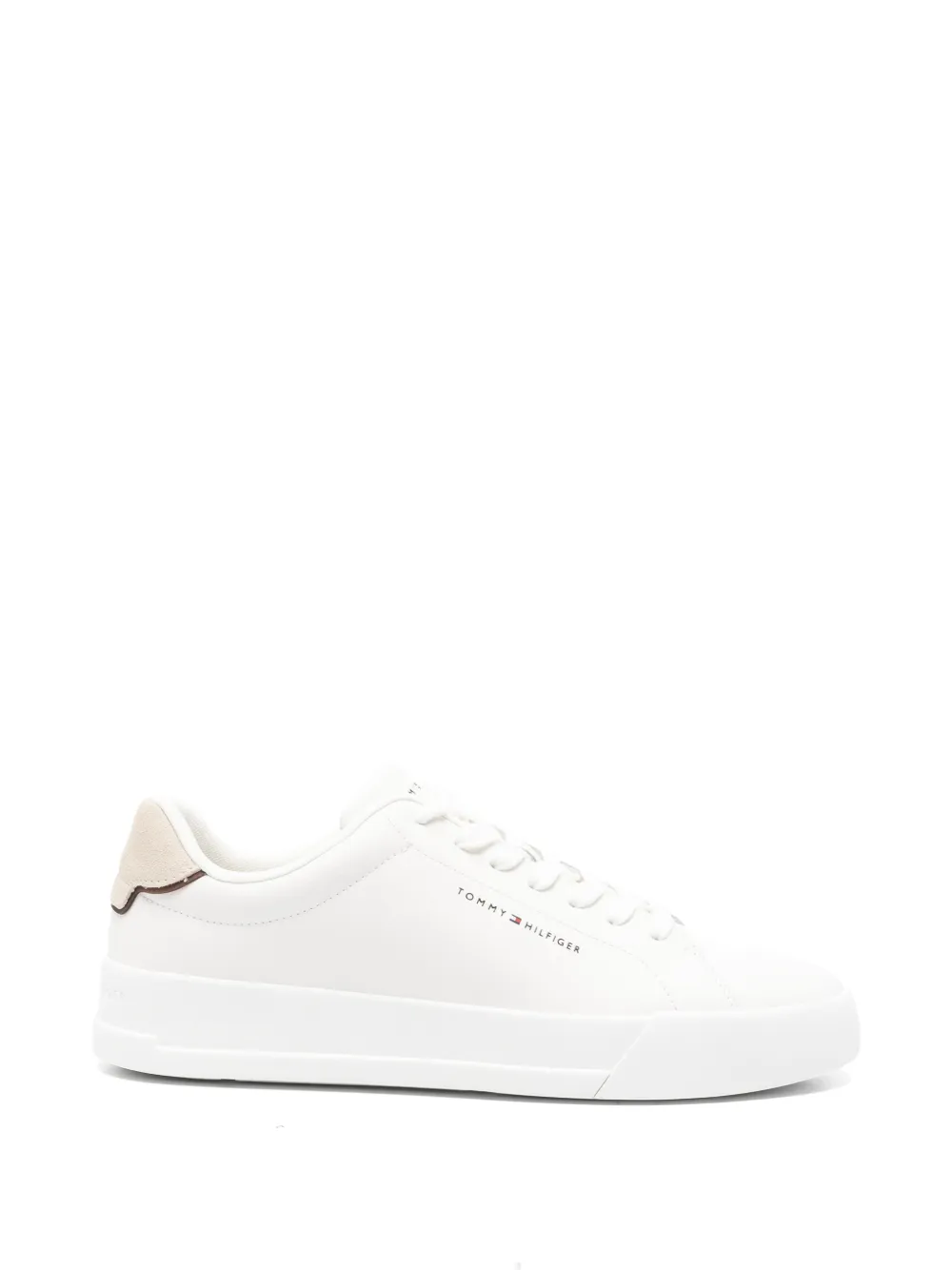 Tommy Hilfiger leather sneakers - Bianco