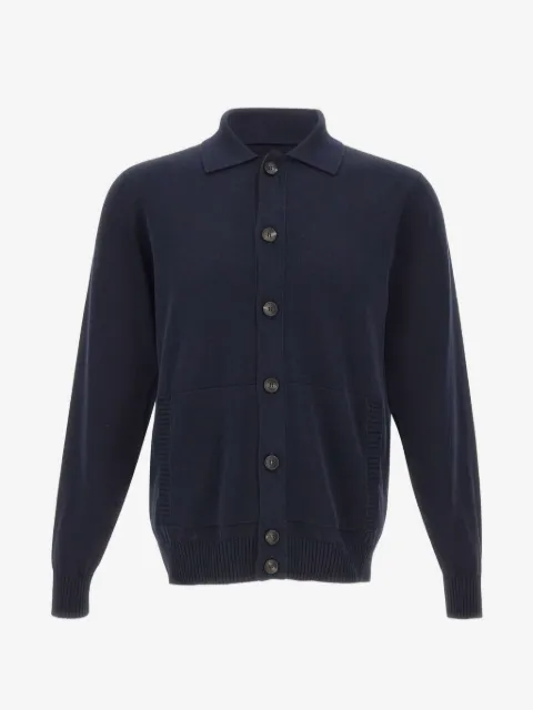 Filippo De Laurentiis cardigan à col polo