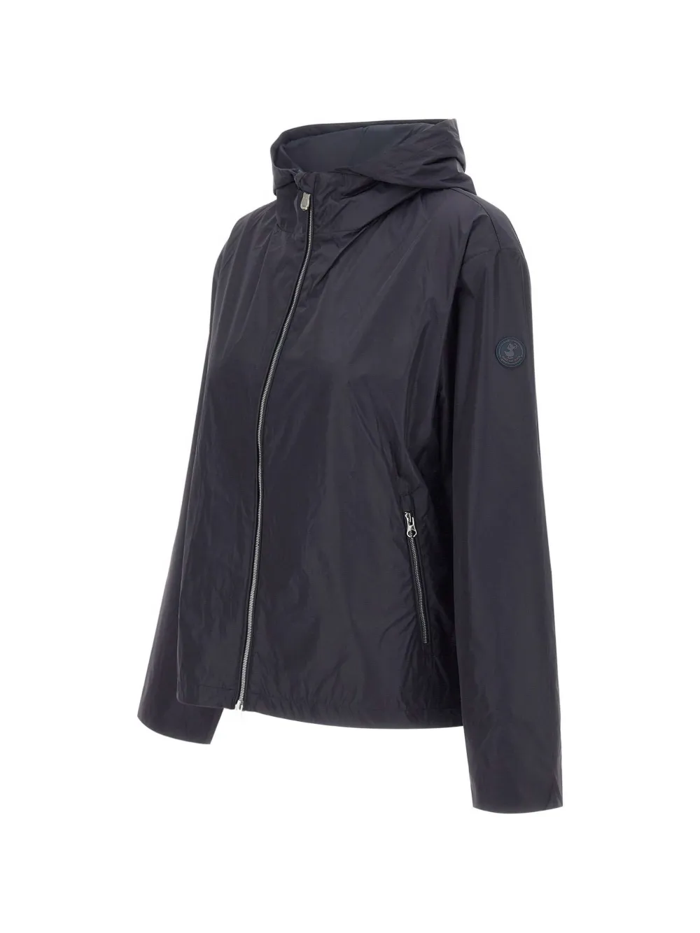Save The Duck Jack met capuchon en rits Blauw