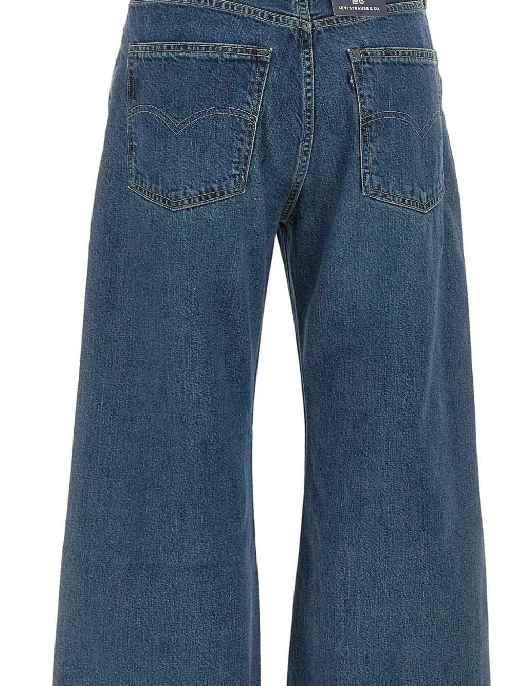 Levi's Carve flared jeans met vijf zakken Blauw