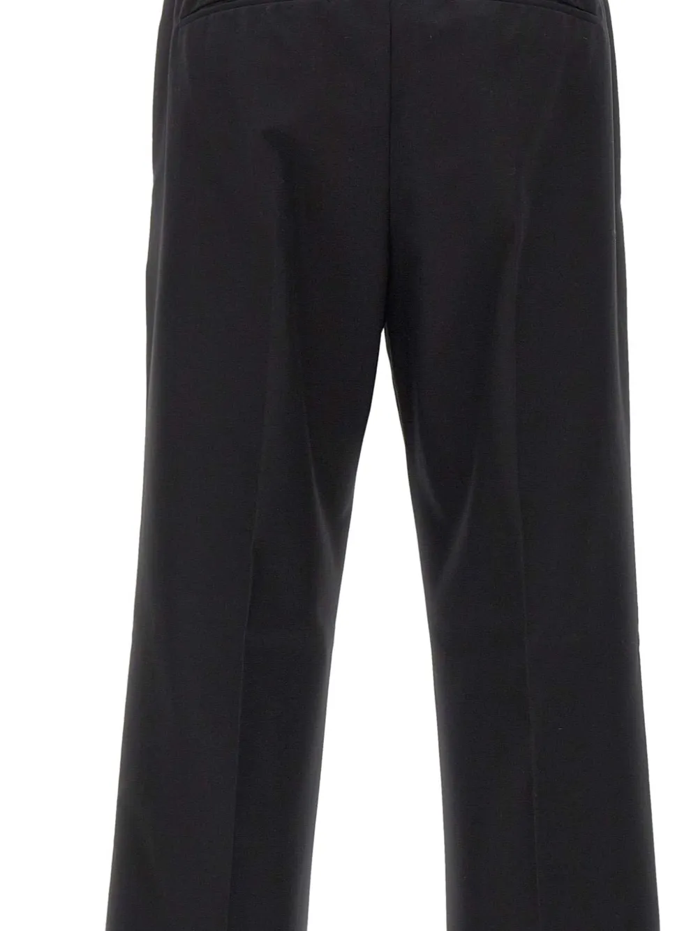 PT Torino Geplooide pantalon Zwart