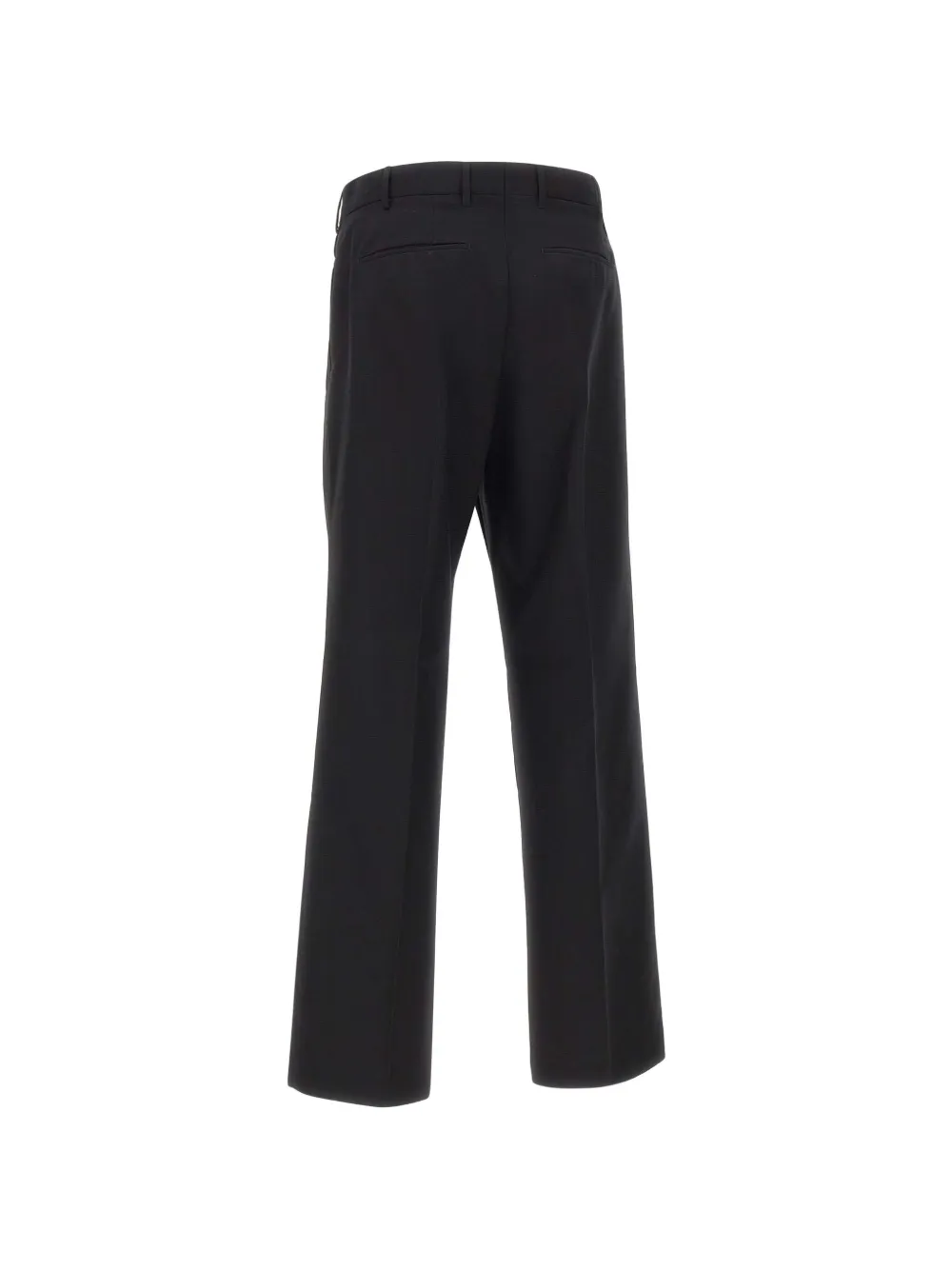 PT Torino Geplooide pantalon Zwart
