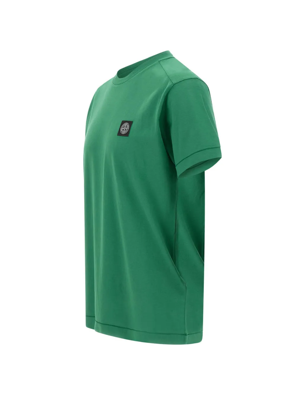  Stone Island Logo-patch T-shirt - Green 