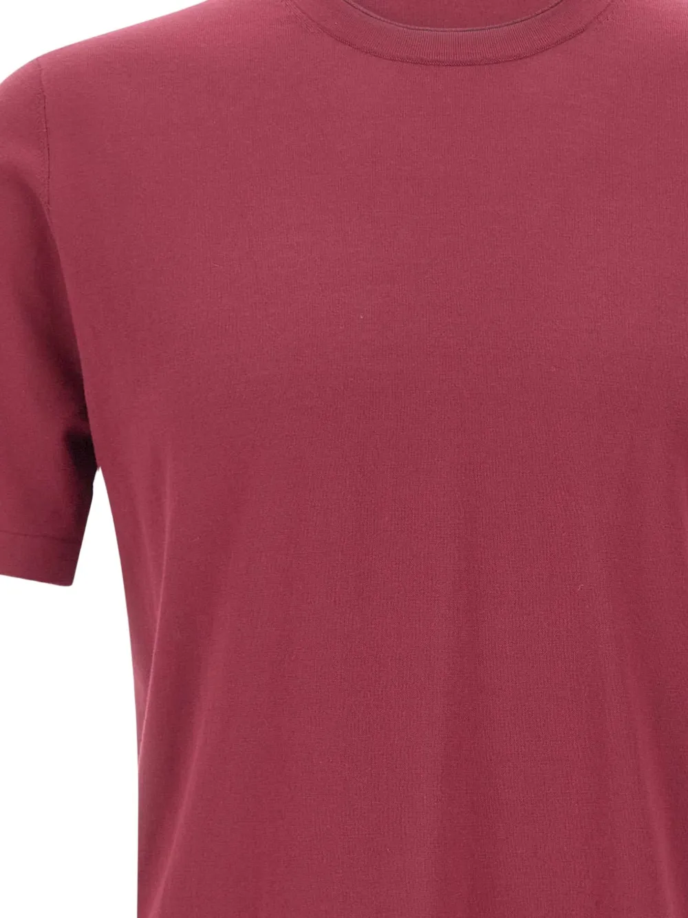 Kangra T-shirt met ronde hals Rood