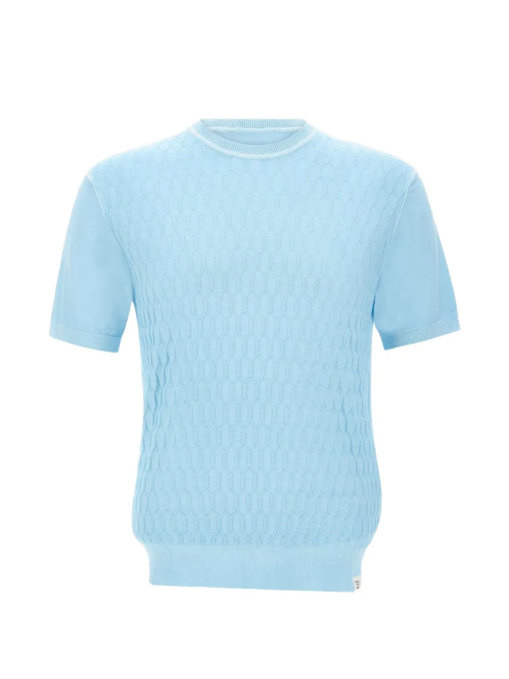 Peuterey Mes honeycomb crew-neck T-shirt - Blu