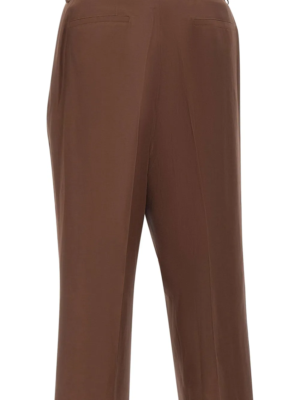 Laneus Broek met knopen Bruin