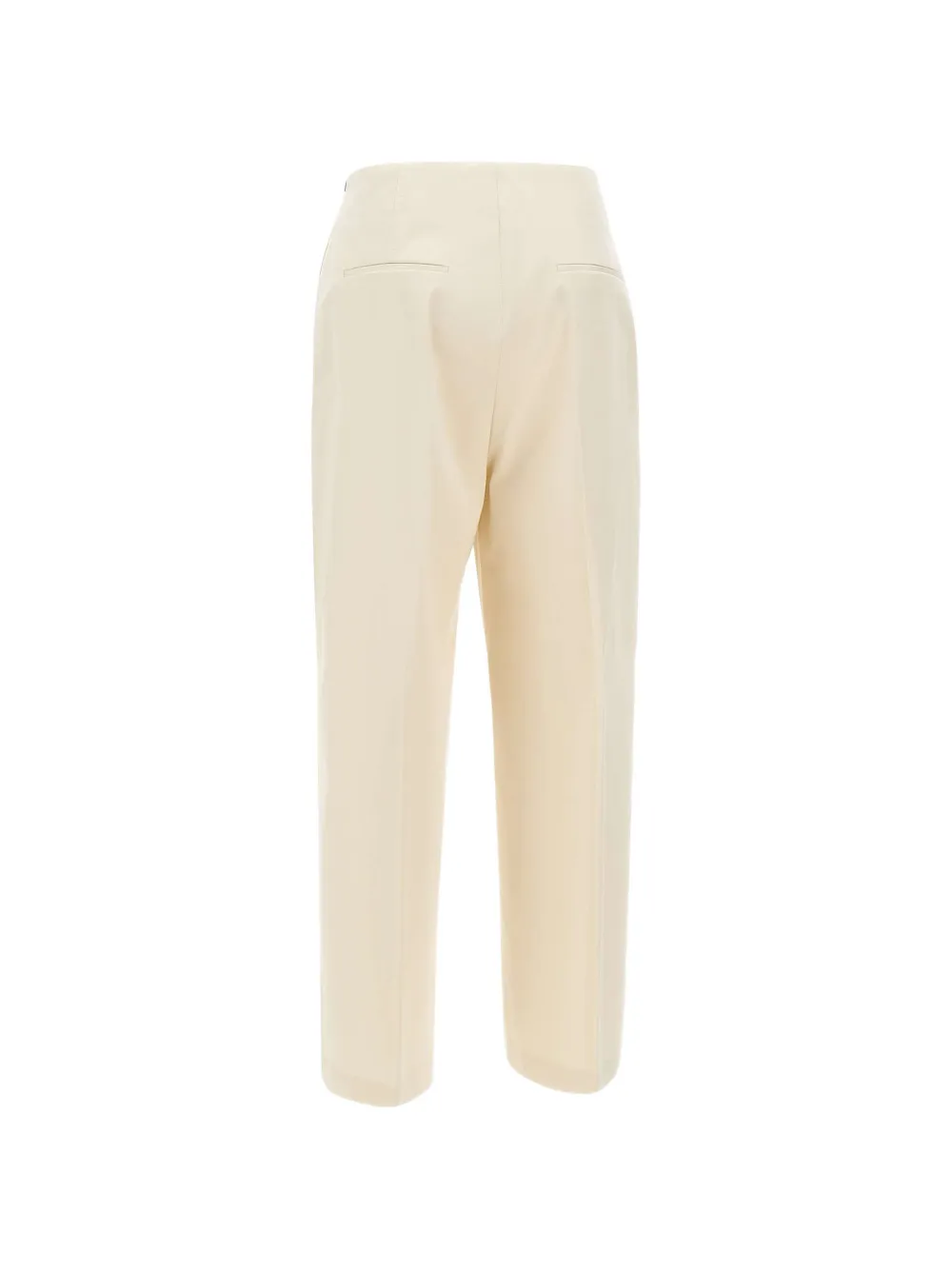 BOSS Straight plooibroek Beige