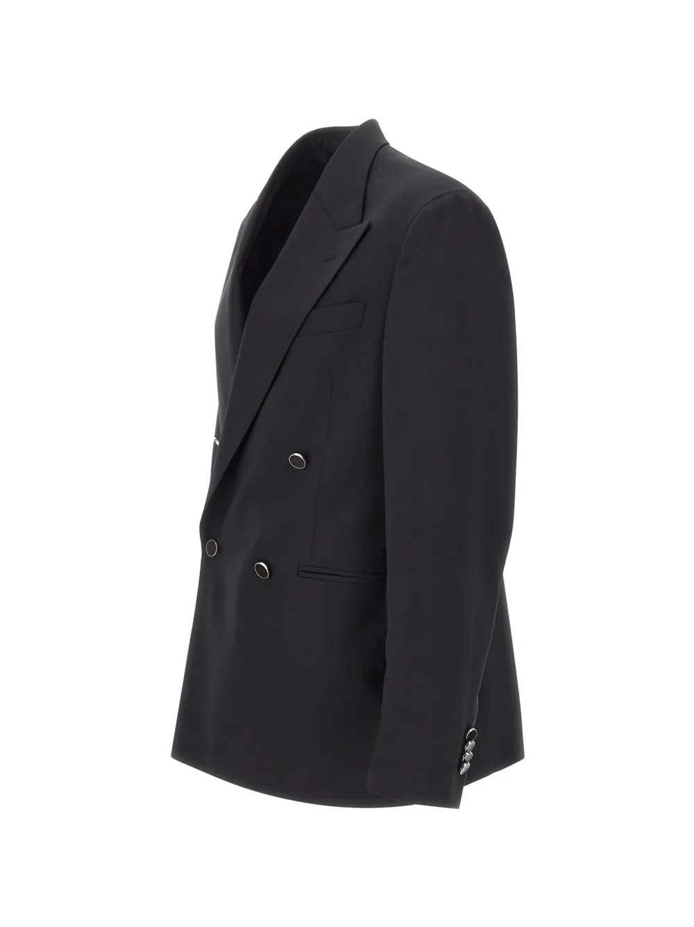  Manuel Ritz Double-breasted Blazer - Black 