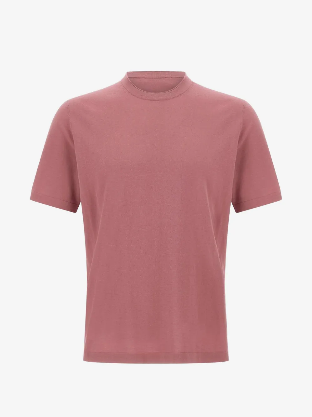 Kangra ribbed crew-neck T-shirt | Pink | Image 1