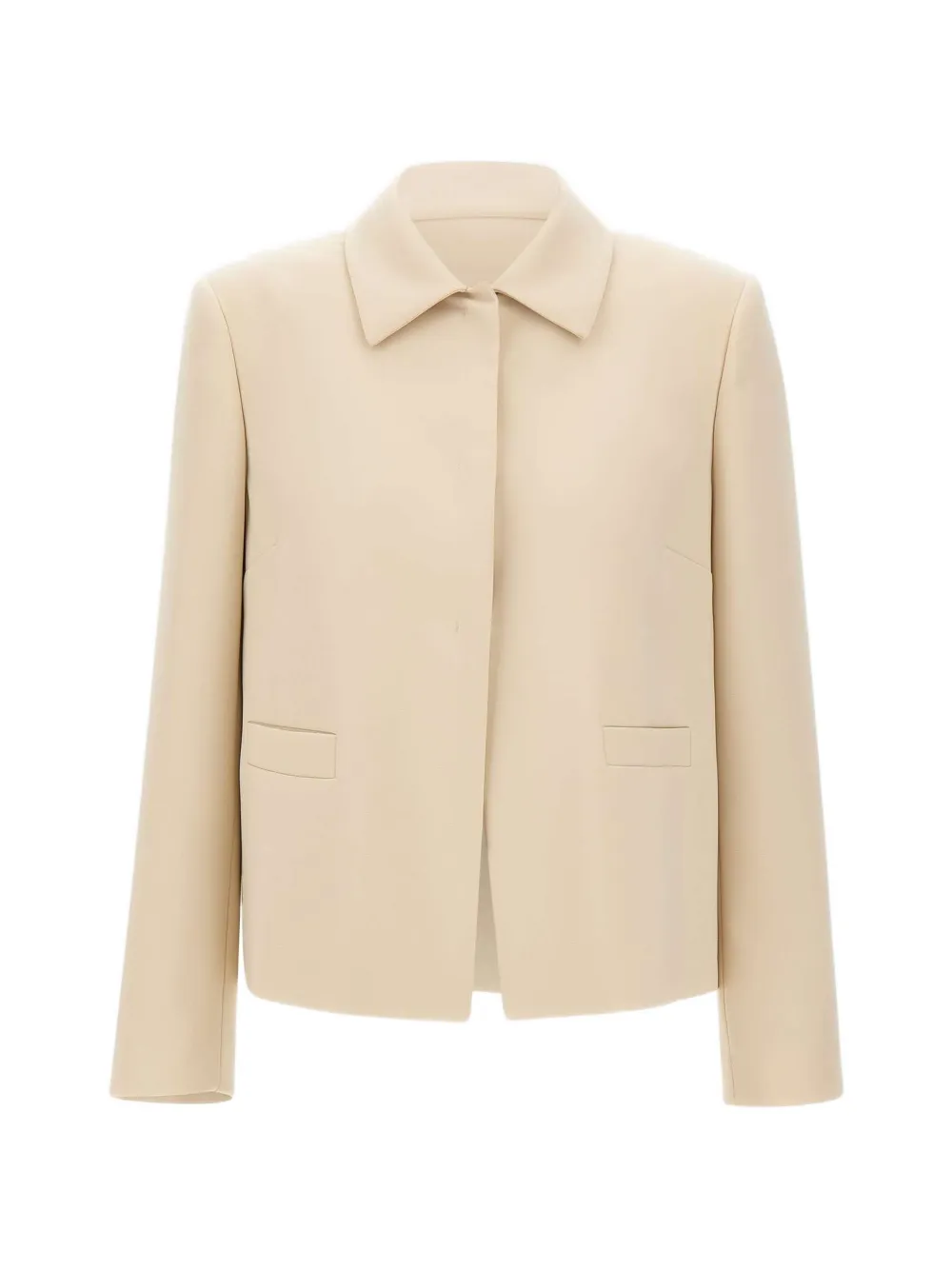 ELENA MIRO` welt-pocket jacket - Toni neutri