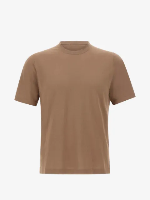 Kangra ribbed crew-neck knitted T-shirt