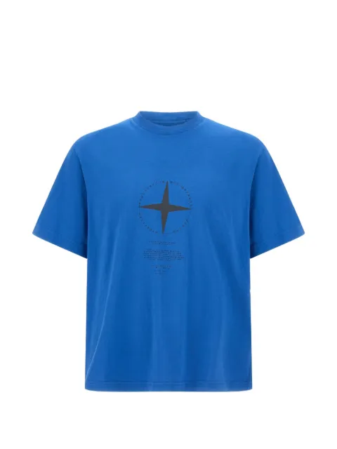 Stone Island 컴퍼스 그래픽 티셔츠