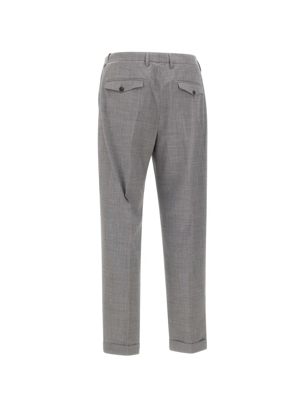  Devore Pantaloni Con Pinces - Grigio 