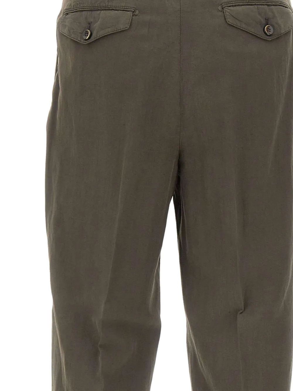 PT Torino Pantalon met klepzak Bruin