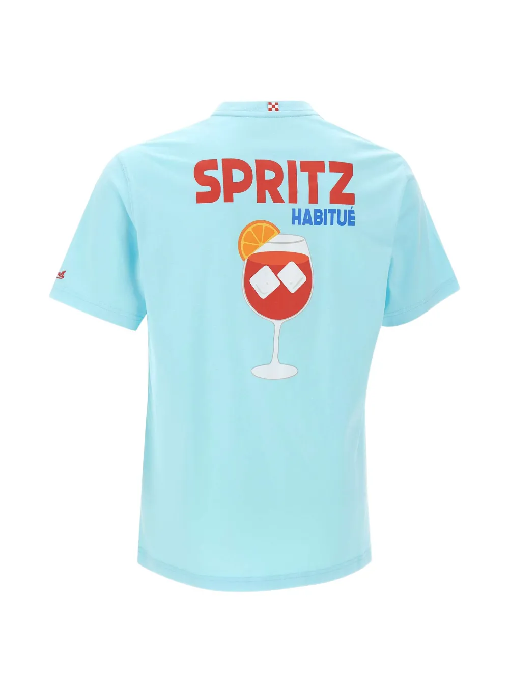 MC2 Saint Barth T-shirt met grafische print Blauw