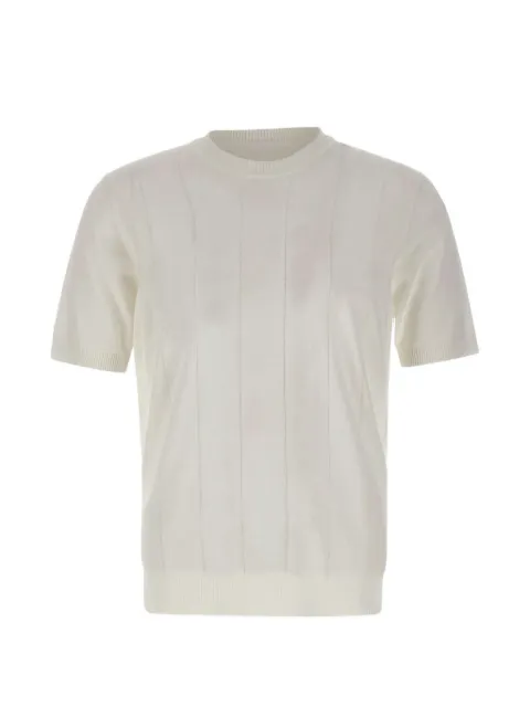 Kangra jersey de canalé de manga corta