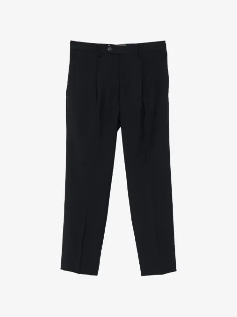 BONHEUR pantalon Pechino à design plissé