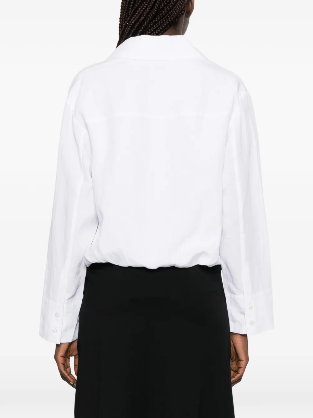 SAMSOE Sadaphne blouse met lange mouwen Wit