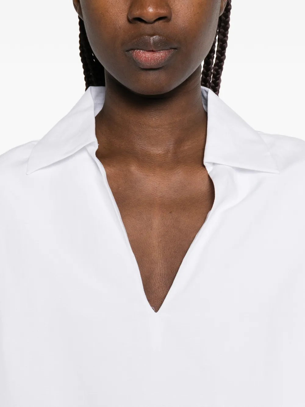 SAMSOE Sadaphne blouse met lange mouwen Wit
