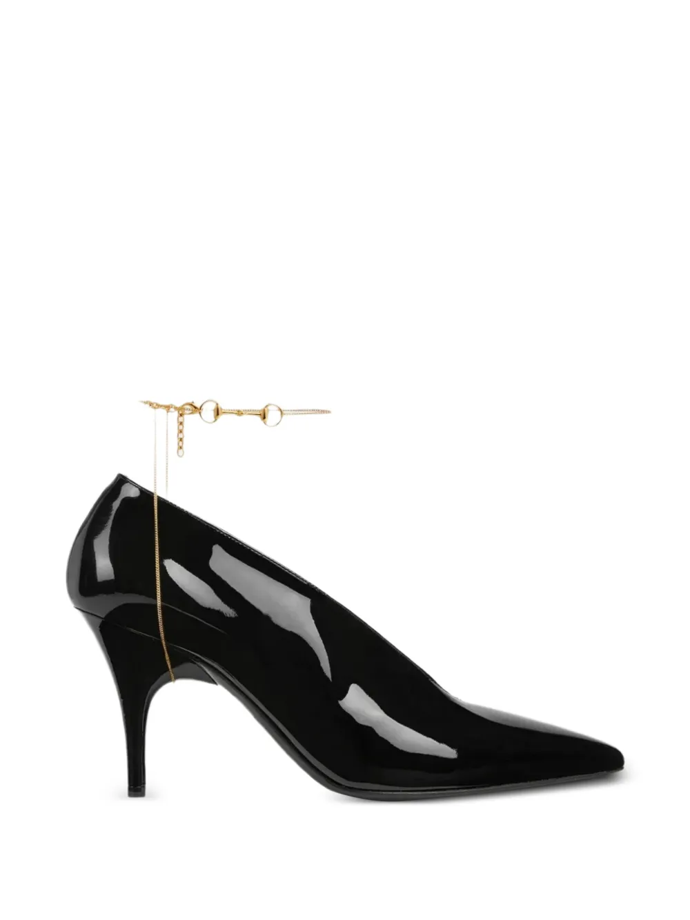 Pre-owned Gucci Pointed-toe Pumps In Black