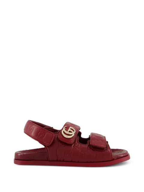 Gucci Pre-Owned double G flat sandals