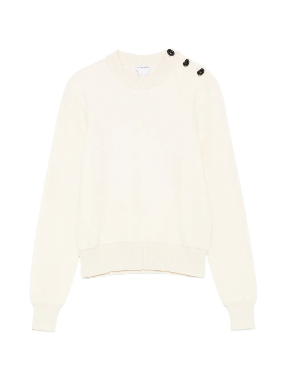 Bottega Veneta Pre-Owned button-detail sweater - Toni neutri