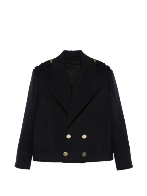 Balmain Pre-Owned double-breasted peacoat