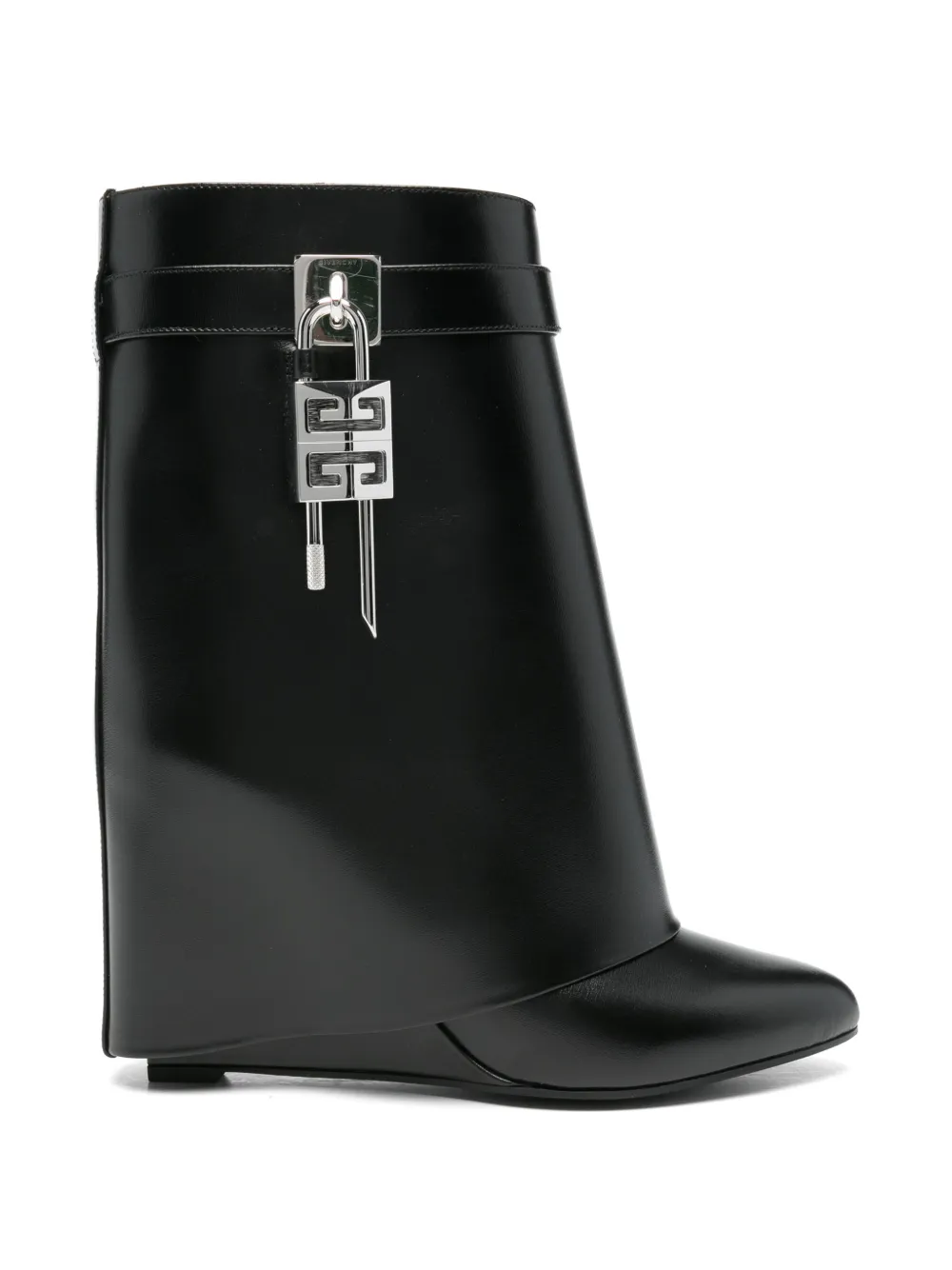 Givenchy Pre-Owned Sharlock leather ankle boots - Nero