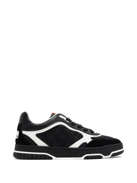 Gucci Pre-Owned Re-Web suede sneakers