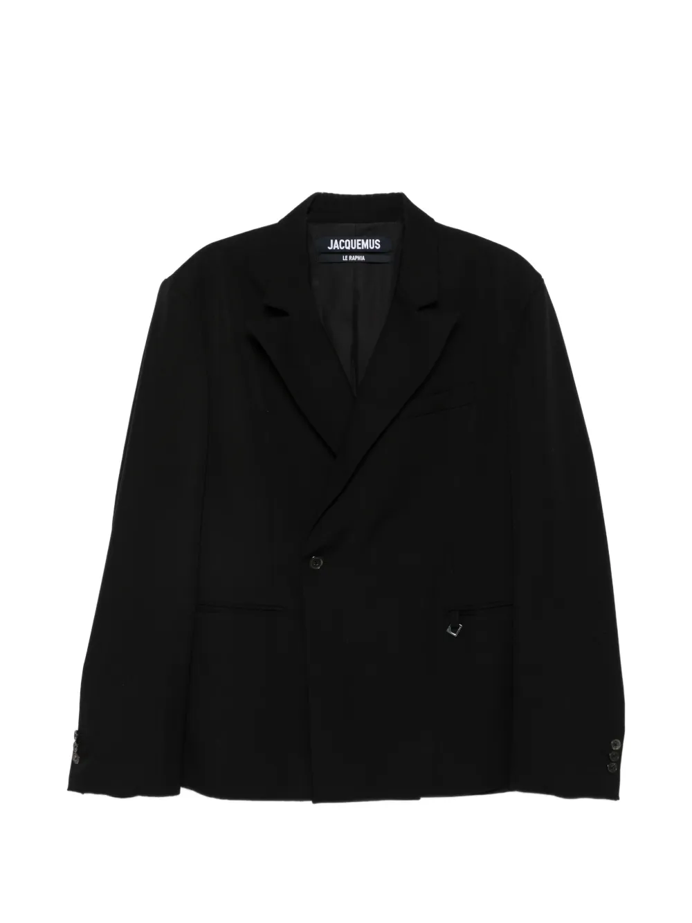 Jacquemus Pre-Owned Madeiro wool blazer - Nero