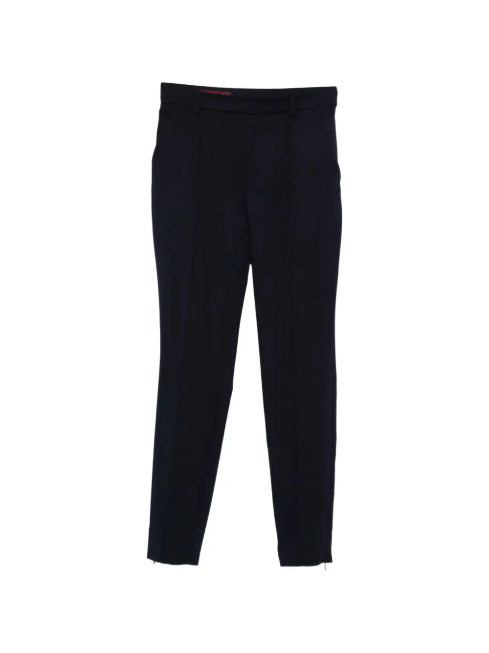 Gucci Pre-Owned Pantaloni con zip - Blu