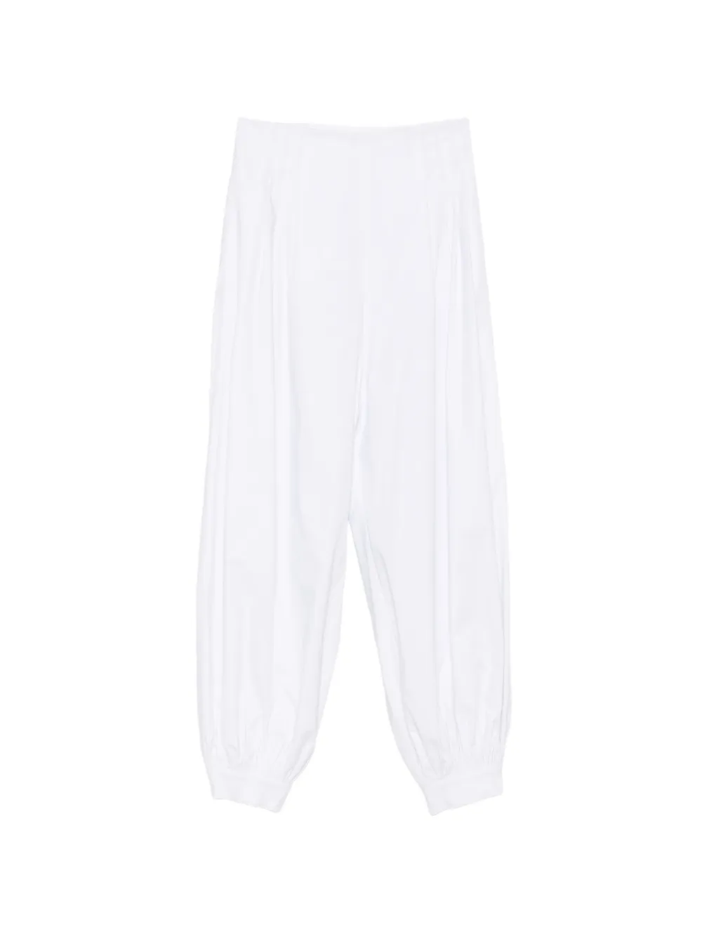 Vivetta Side-zip Trousers In White