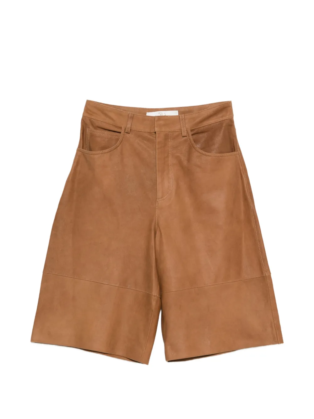 Tela pocket panelled shorts - Marrone