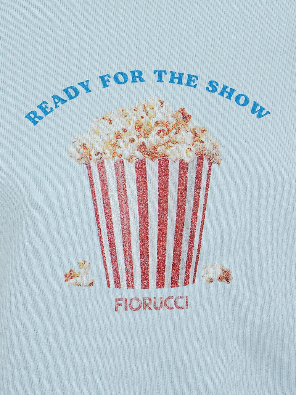  Fiorucci Sudadera Con Estampado Gráfico - Azul 