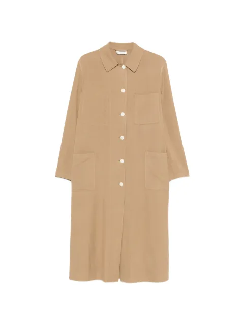 The Row Kenia patch-pocket coat