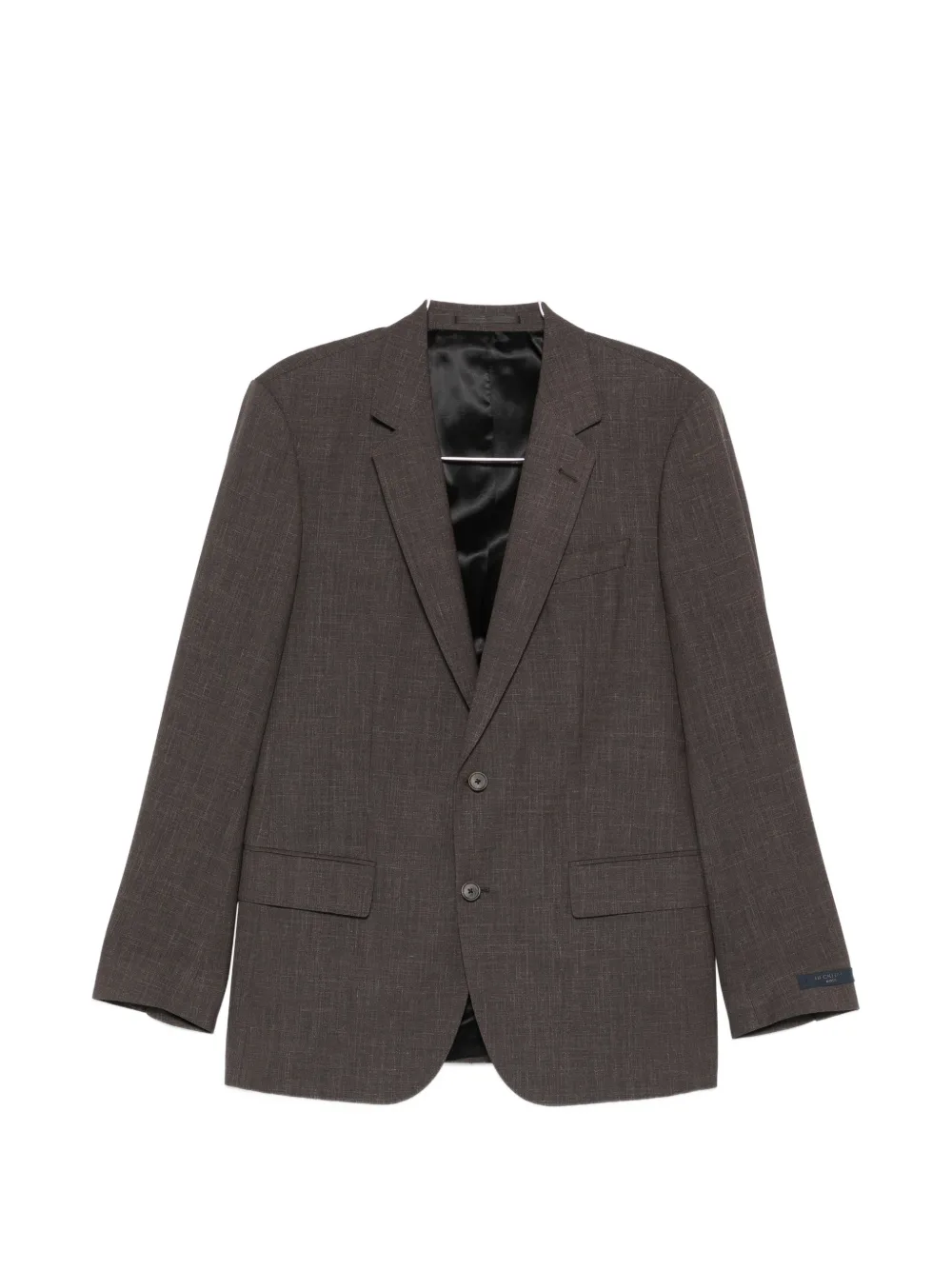 BOSS flap pocket blazer - Marrone