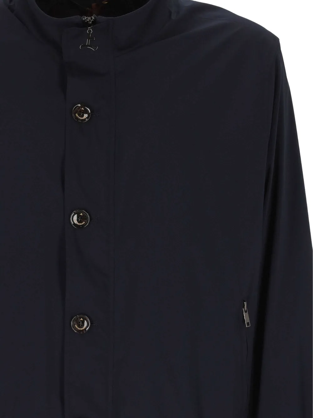  On The Bund Buttoned Jacket - Blue 