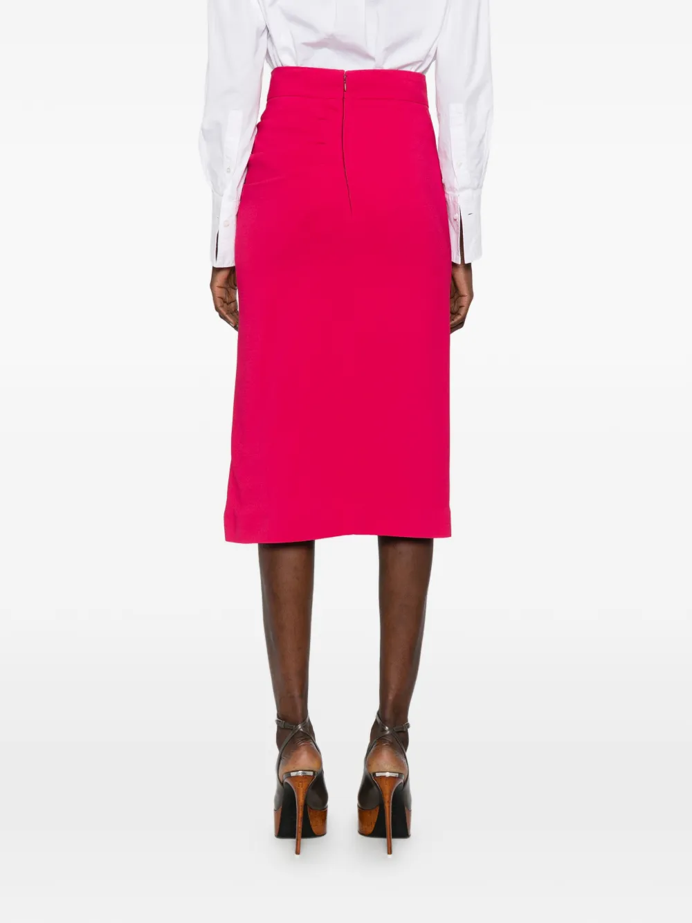 Valentino Garavani Mini-rok met ritssluiting Roze