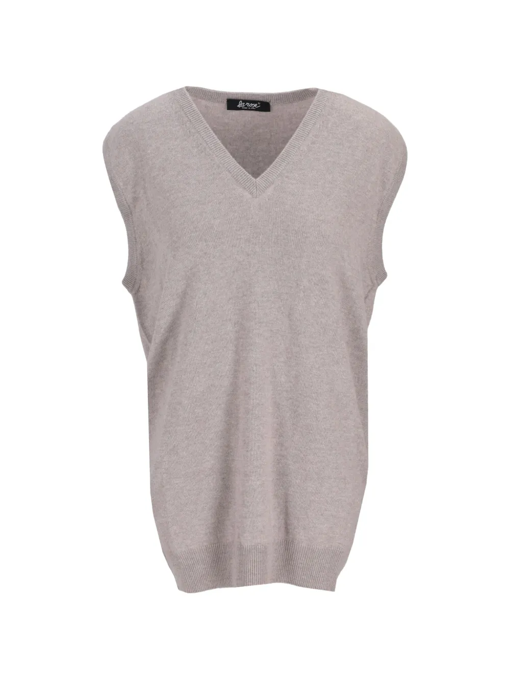 La-Rose V-neck knitwear - Grigio
