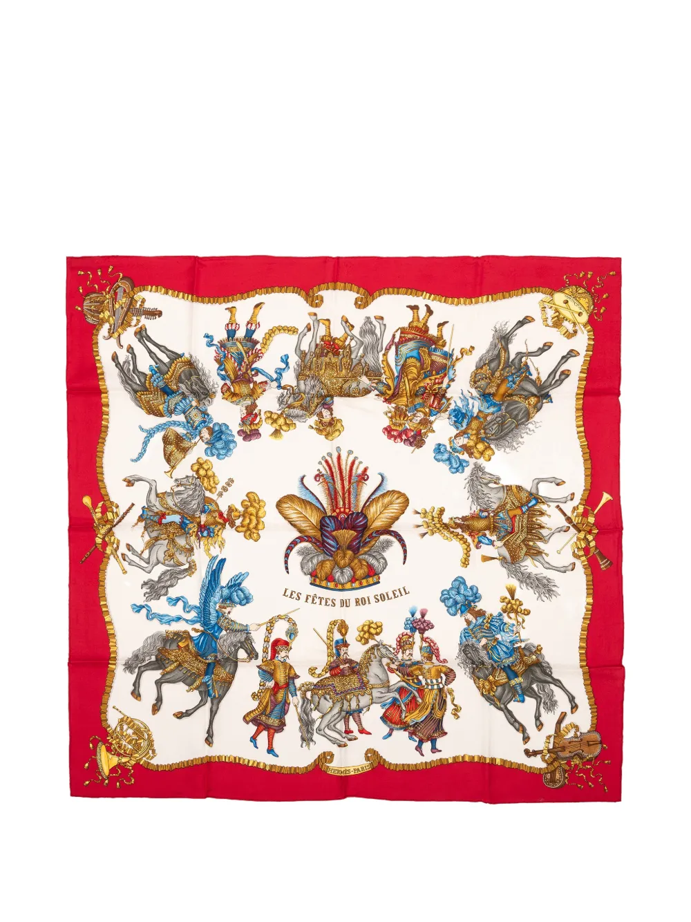 Hermès Pre-Owned Schal aus Seide - Rot