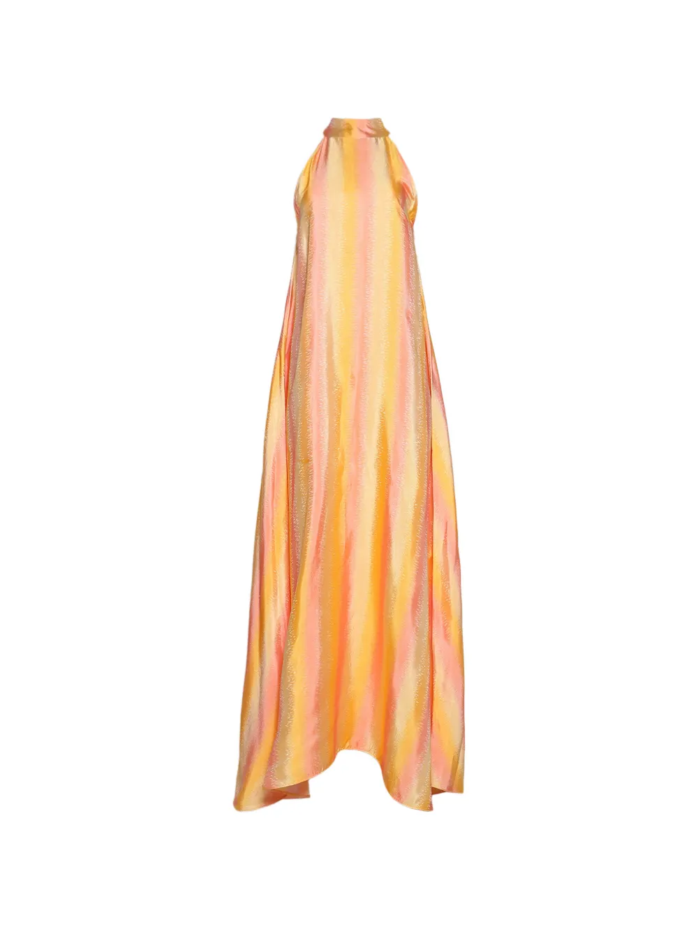 Dima Ayad Halterneck Dress In Multi