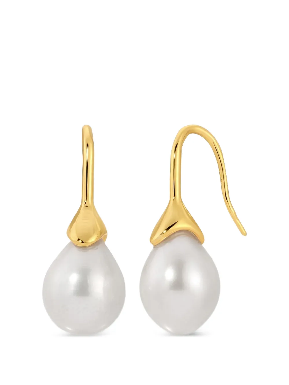 Heaven Mayhem Odette pearl drop earrings - Oro