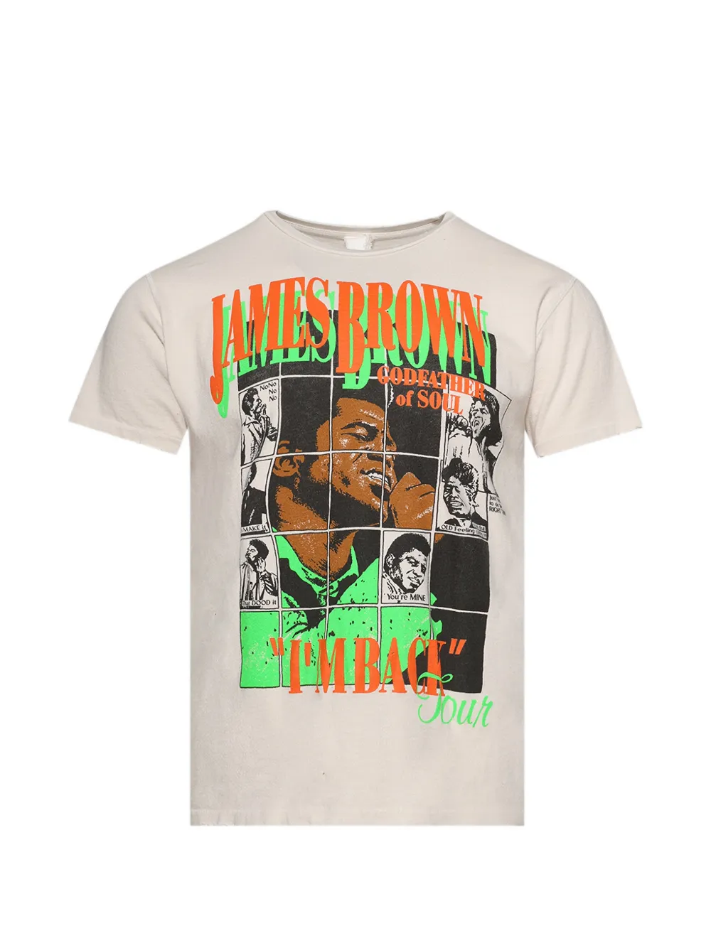 MadeWorn james brown graphic t-shirt - Toni neutri