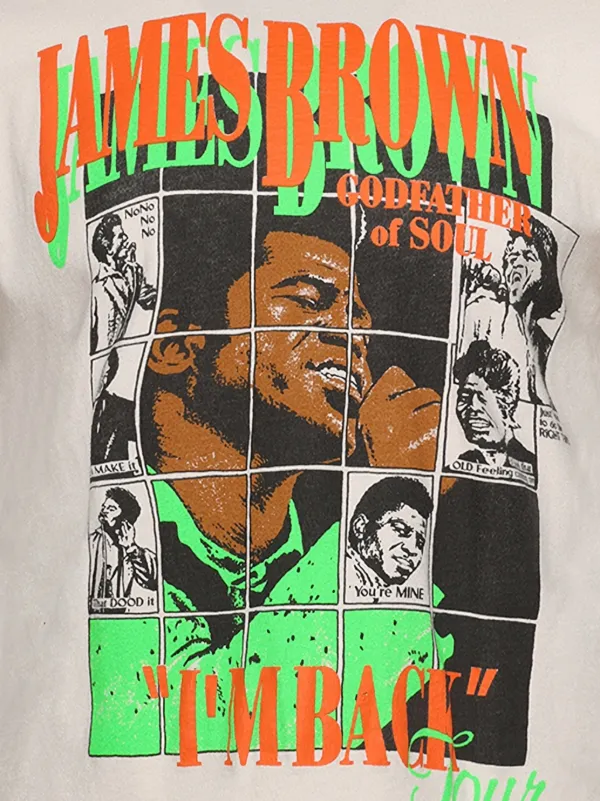 MadeWorn James Brown Tシャツ | ニュートラル | FARFETCH JP