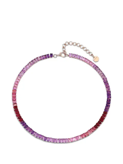 SHAY pink eternity sapphire necklace