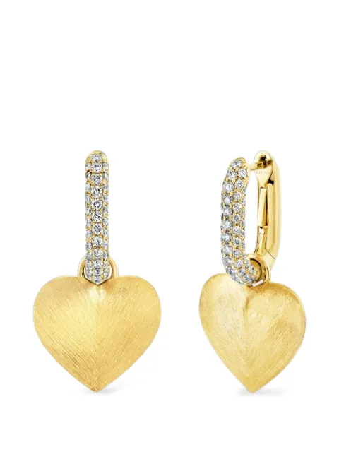 SHAY diamond heart earrings