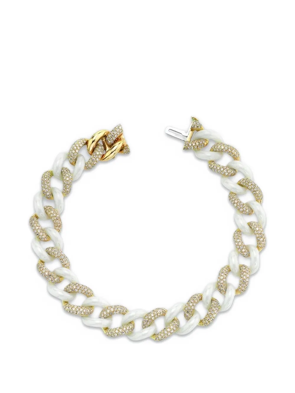 SHAY link diamond bracelet - Gold